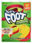 Fruit by the Foot  strawberry splash and berry blast fruit flavor variety snacks, .75-oz. rolls Center Front Picture