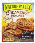 Nature Valley Breakfast Biscuits blueberry, 5 pouches of 4 Center Front Picture