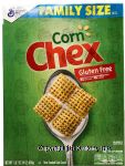 Chex Family Size oven toasted corn cereal, box Center Front Picture