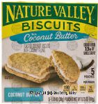 Nature Valley Biscuits coconut butter biscuits with coconut filling, 5 pk., box Center Front Picture