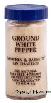 Morton & Bassett  ground white pepper Center Front Picture