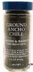 Morton & Bassett  ground ancho chile Center Front Picture