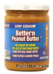 Better' n Peanut Butter peanut butter flavor spread, low sodium Center Front Picture