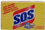 S.O.S.  regular steel wool soap pads Center Front Picture