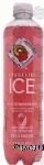 Sparkling Ice  kiwi strawberry naturally flavored sparkling mountain spring water, zero calories, 3% juice Center Front Picture