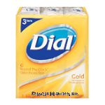 Dial Bar Gold antibacterial deodorant soap Center Front Picture