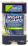 Right Guard Sport clear gel antiperspirant & deodorant, fresh Center Front Picture