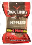 Jack Link's  peppered beef jerky, 3.3-oz. packs Center Front Picture