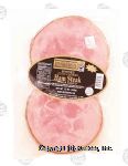 Alexander & Hornung  honey ham steak, fully cooked, water added Center Front Picture