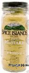 Spice Islands  ground mustard Center Front Picture