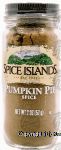 Spice Islands  pumpkin pie spice Center Front Picture