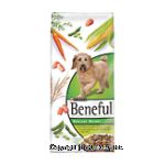 Purina Beneful Healthy Weight with wholesome rice & real chicken, accented with soy and vitamin-rich vegetables Center Front Picture