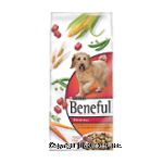 Purina Beneful Original with wholesome grains & real beef, accented with vitamin-rich vegetables Center Front Picture