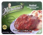 Michelina's  meatloaf and gravy with mashed potatoes Center Front Picture