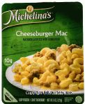 Michelina's  cheeseburger mac; macaroni & cheese with hamburger Center Front Picture