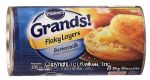 Pillsbury Grands! 8 buttermilk big biscuits dough, flaky layers Center Front Picture