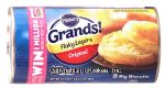 Pillsbury Grands! 8 original big biscuits, flaky layers Center Front Picture