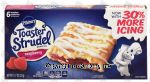 Pillsbury Toaster Strudel raspberry filled toaster pastries with icing packets, 6-count Center Front Picture