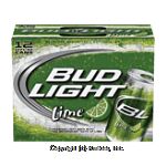 Bud Light Lime premium light beer with the refreshing taste of lime, 12 12-fl. oz. cans Center Front Picture