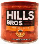 Hills Bros Original Blend medium roast ground coffee Center Front Picture