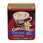 Hills Bros Cappuccino Drink Mix French Vanilla Center Front Picture