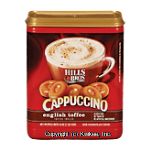 Hills Bros Cappuccino Drink Mix English Toffee Center Front Picture