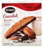 Nonni's Biscotti cioccolati, individually wrapped Center Front Picture