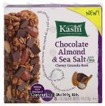 Kashi  chocolate almond & sea salt with chia, chewy granola bars Center Front Picture