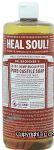 Dr. Bronner's Magic Heal Soal! hemp eucalyptus pure-castile liquid soap Center Front Picture