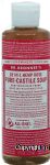 Dr. Bronner's Magic Family Soapmakers 18-in-1 hemp rose pure-castile liquid soap Center Front Picture