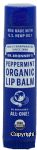 Dr. Bronner's Magic Family Soapmakers peppermint organic lip balm Center Front Picture