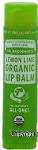 Dr. Bronner's Magic Family Soapmakers lemon lime organic lip balm Center Front Picture