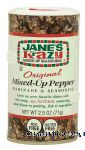 Janes Krazy mixed-up original pepper marinade & seasoning Center Front Picture