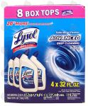 Lysol Advanced toilet bowl cleaner, 32-fl. oz. plastic squeeze bottles Center Front Picture