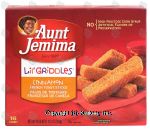 Aunt Jemima French Toast Sticks Cinnamon 16 Ct Center Front Picture