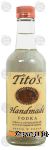 Tito's Handmade vodka, american's original microdistillery, 40% alc. by vol. Center Front Picture