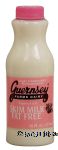 Guernsey Farms Dairy  fat free skim milk, grade a, pasteurized , homogenized Center Front Picture