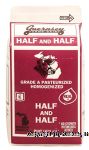 Guernsey Farms Dairy  half and half, grade A, pasteurized, homogenized Center Front Picture