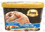 Guernsey  chocolate chip cookie dough ice cream Center Front Picture