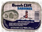 Beach Cliff Sardines In Soybean Oil Center Front Picture