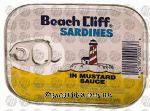 Beach Cliff  sardines in mustard sauce Center Front Picture