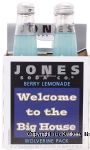 Jones  berry lemonade soda, 4-pack 12-ounce glass bottles Center Front Picture