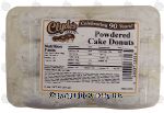 Clyde's  powdered cake donuts, 6 ct Center Front Picture