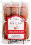 Country Treats Harvest Time cinnamon sugar, apple crisp donut, 6 ct Center Front Picture