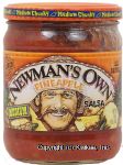 Newman's Own Salsa medium chunky pineapple Center Front Picture