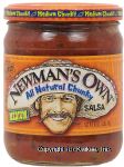 Newman's Own Salsa medium all natural chunky Center Front Picture