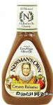 Newman's Own  creamy balsamic dressing made with extra virgin olive oil Center Front Picture