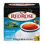 Red Rose  original  mountain estate black tea, 40-tea bags Center Front Picture