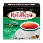 Red Rose Tea Bags Naturally Decaffeinated Premium Blended Center Front Picture