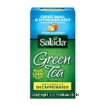 Salada  naturally decaffeinated green tea, original antioxidant, 20 tea bags Center Front Picture